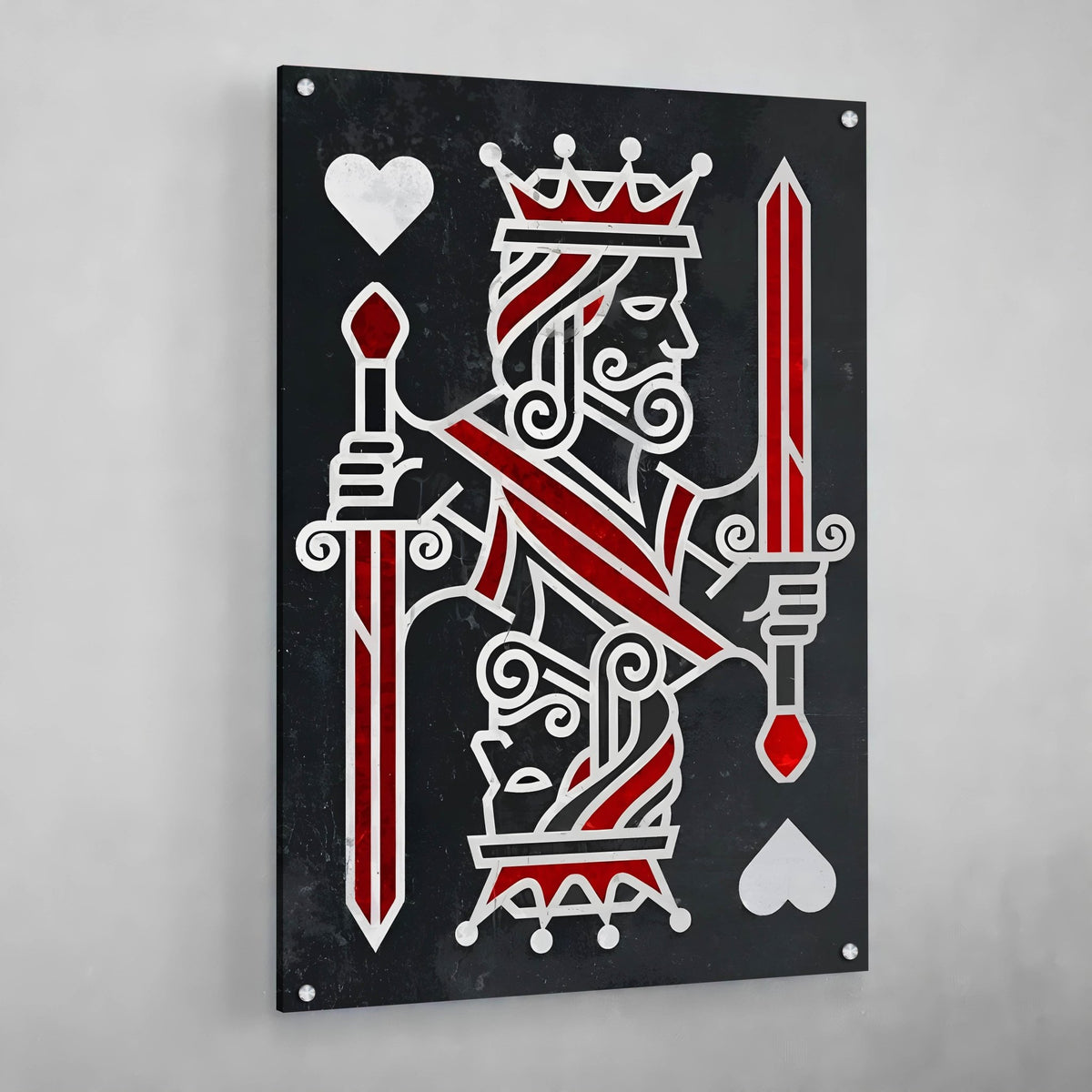 Tableau Roi De Coeur - The Art Avenue