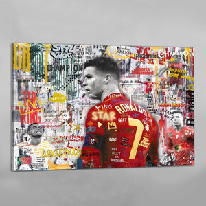 Tableau Ronaldo - The Art Avenue