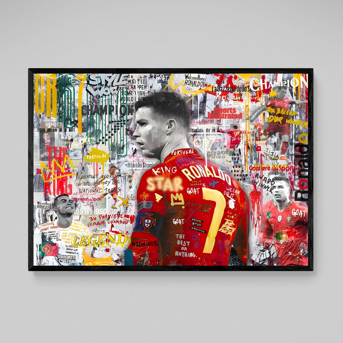 Tableau Ronaldo - The Art Avenue