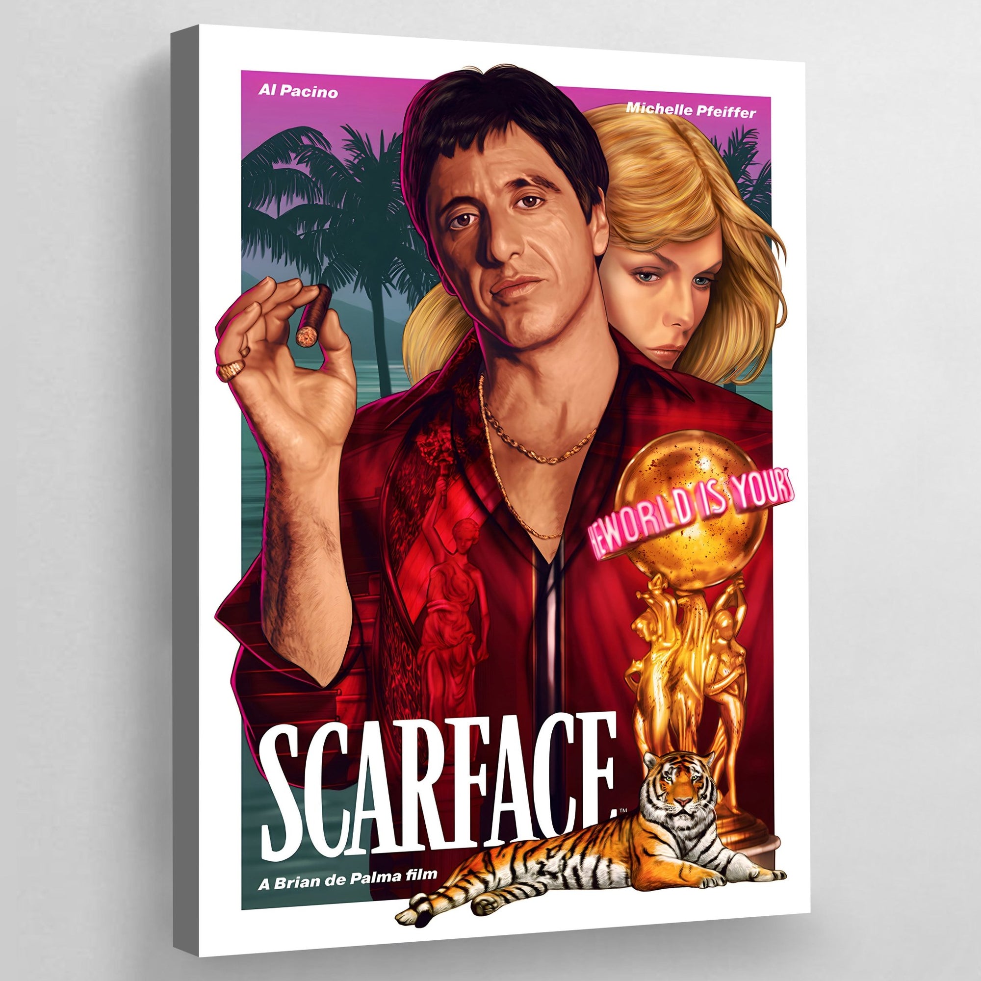 Tableau Scarface - The Art Avenue