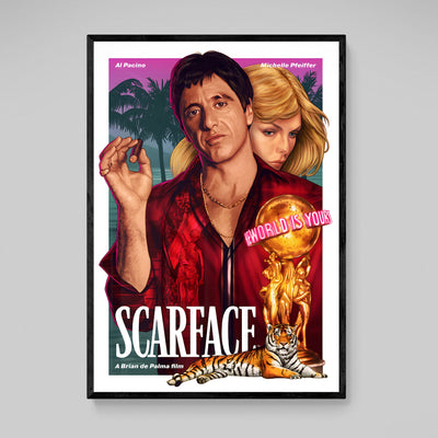 Tableau Scarface - The Art Avenue