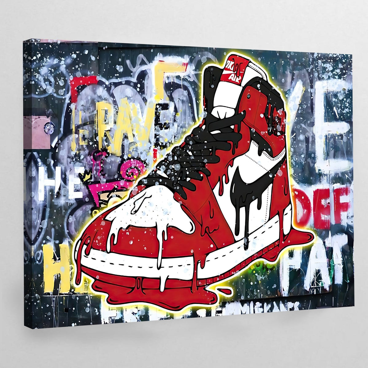 Tableau Sneakers Street Art - The Art Avenue