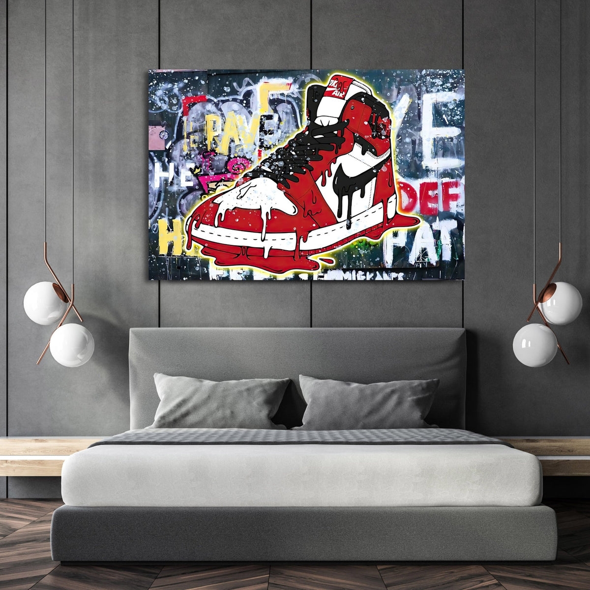 Tableau Sneakers Street Art - The Art Avenue