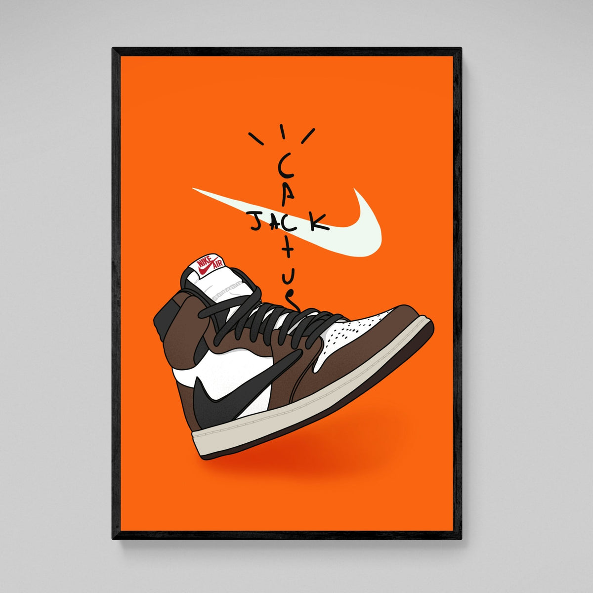 Tableau Sneakers Travis Scott - The Art Avenue