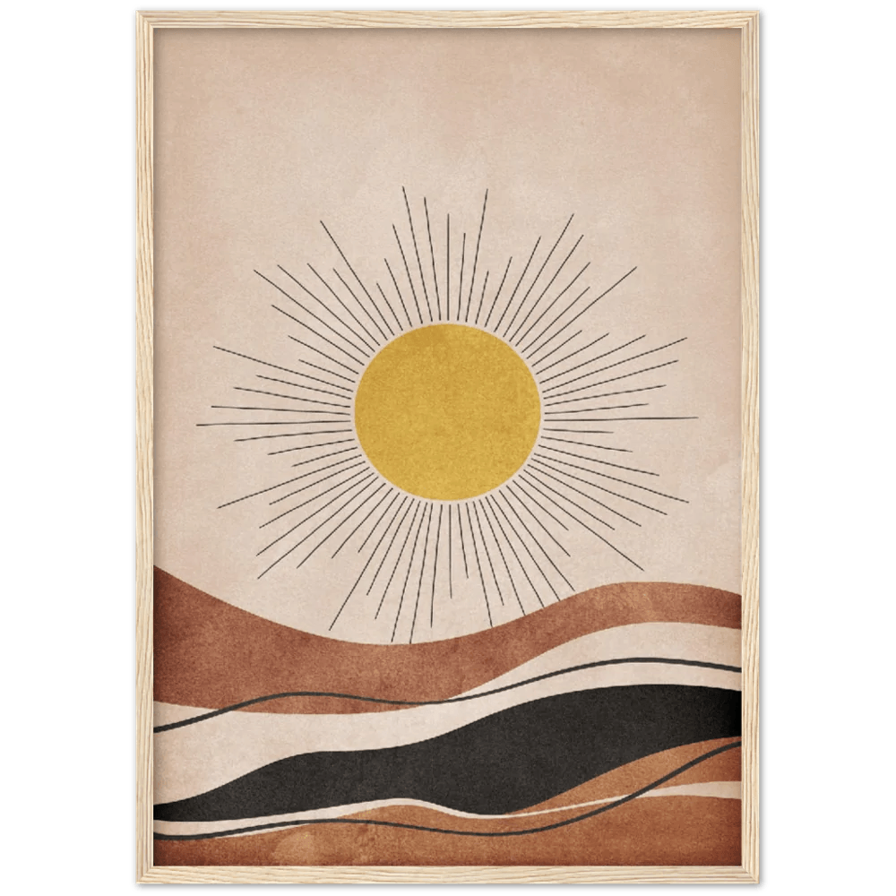 Tableau Soleil Boheme - The Art Avenue