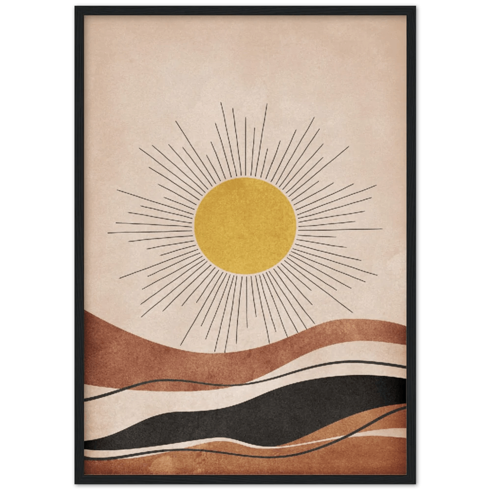 Tableau Soleil Boheme - The Art Avenue