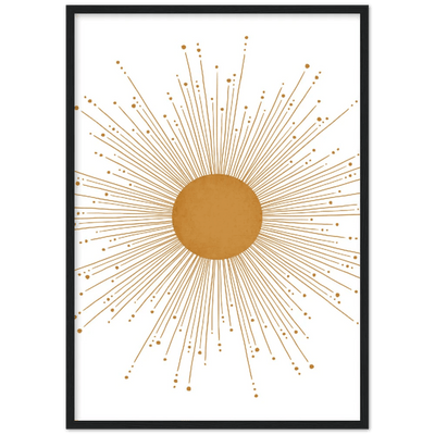 Tableau Soleil Minimaliste - The Art Avenue