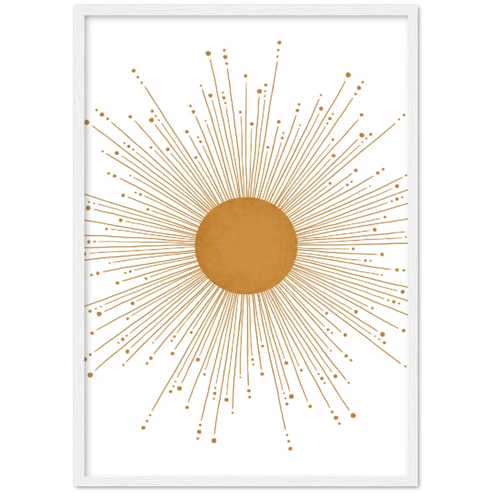Tableau Soleil Minimaliste - The Art Avenue