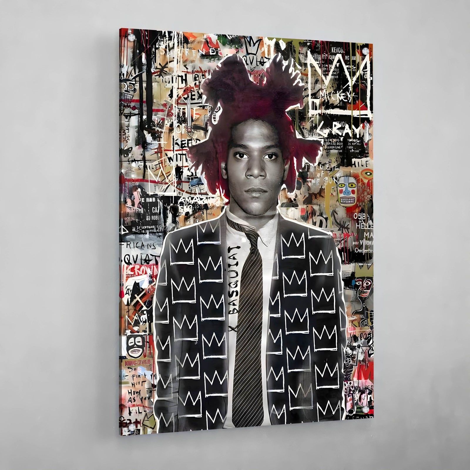Tableau Street Art Basquiat - The Art Avenue