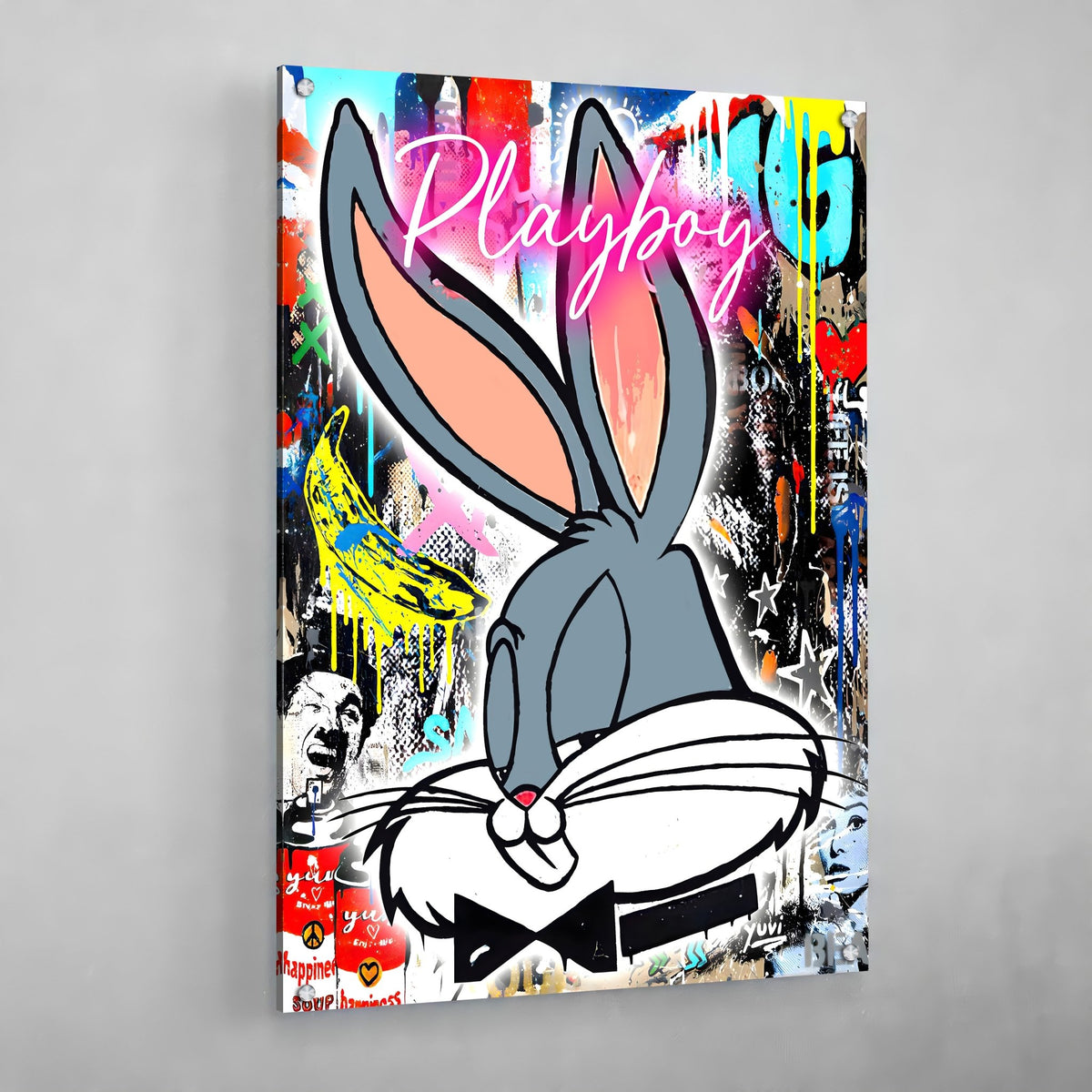 Tableau Street Art Bugs Bunny - The Art Avenue