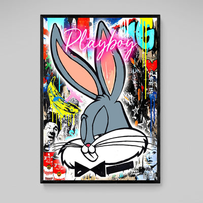 Tableau Street Art Bugs Bunny - The Art Avenue
