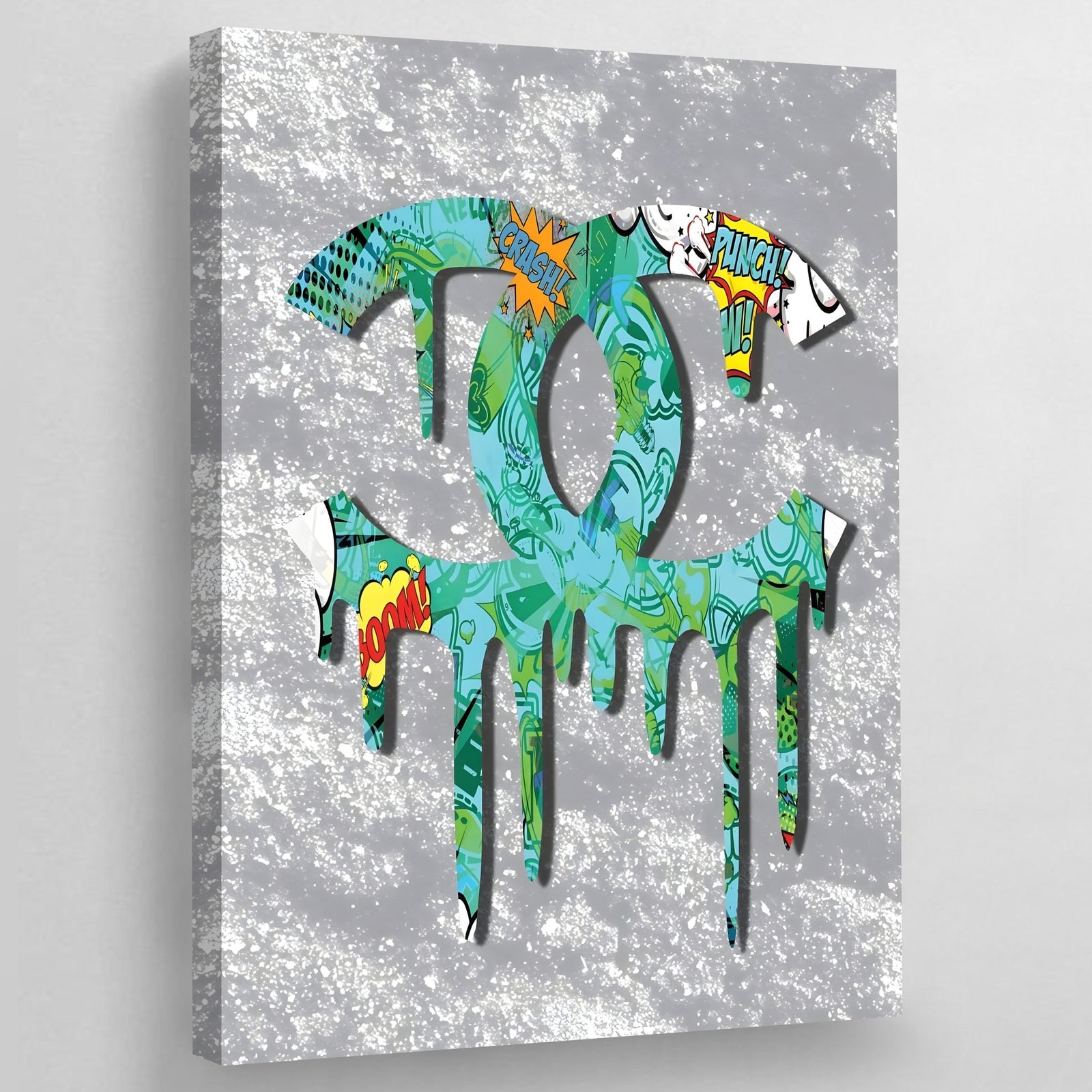 Tableau Street Art Chanel - The Art Avenue