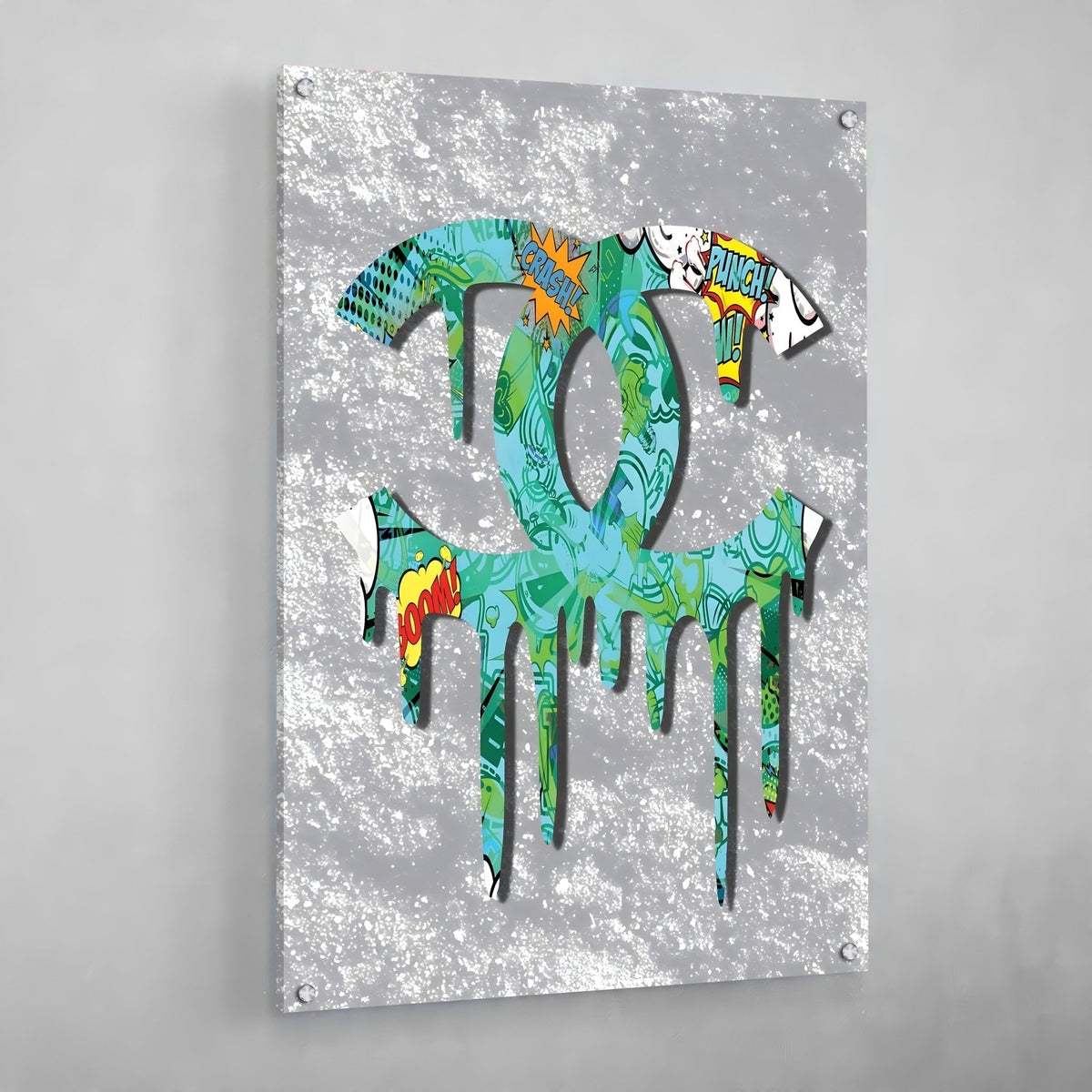 Tableau Street Art Chanel - The Art Avenue