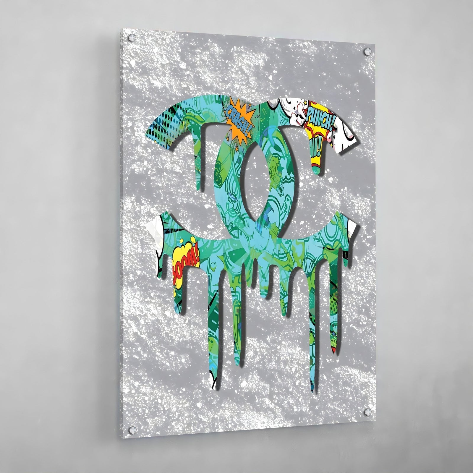 Tableau Street Art Chanel - The Art Avenue