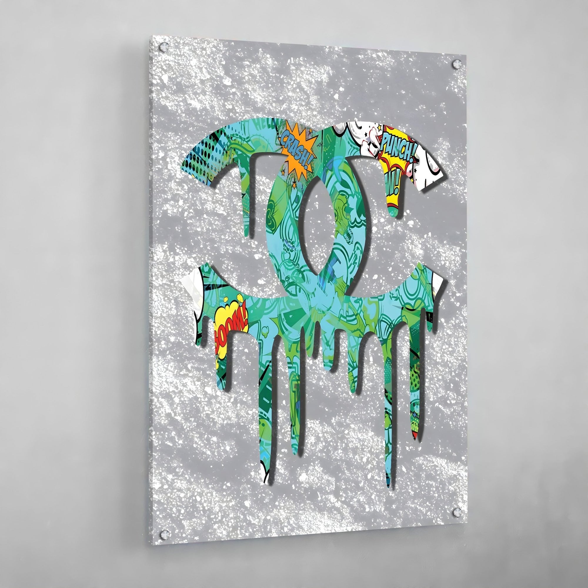 Tableau Street Art Chanel - The Art Avenue