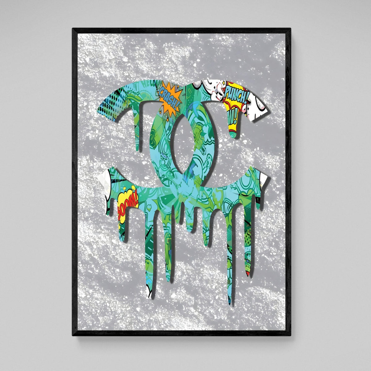 Tableau Street Art Chanel - The Art Avenue