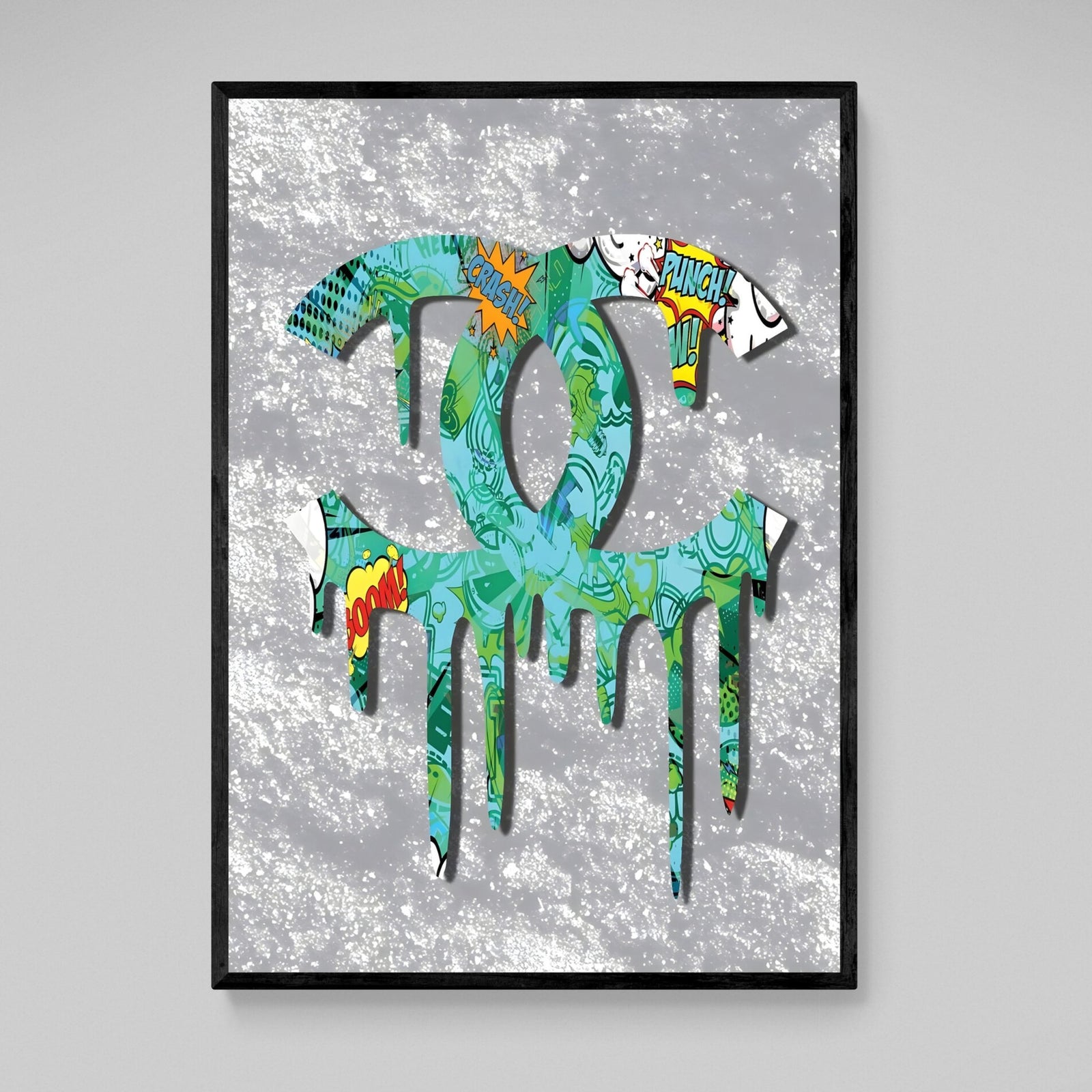 Tableau Street Art Chanel - The Art Avenue