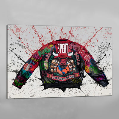 Tableau Street Art Chicago Bulls - The Art Avenue