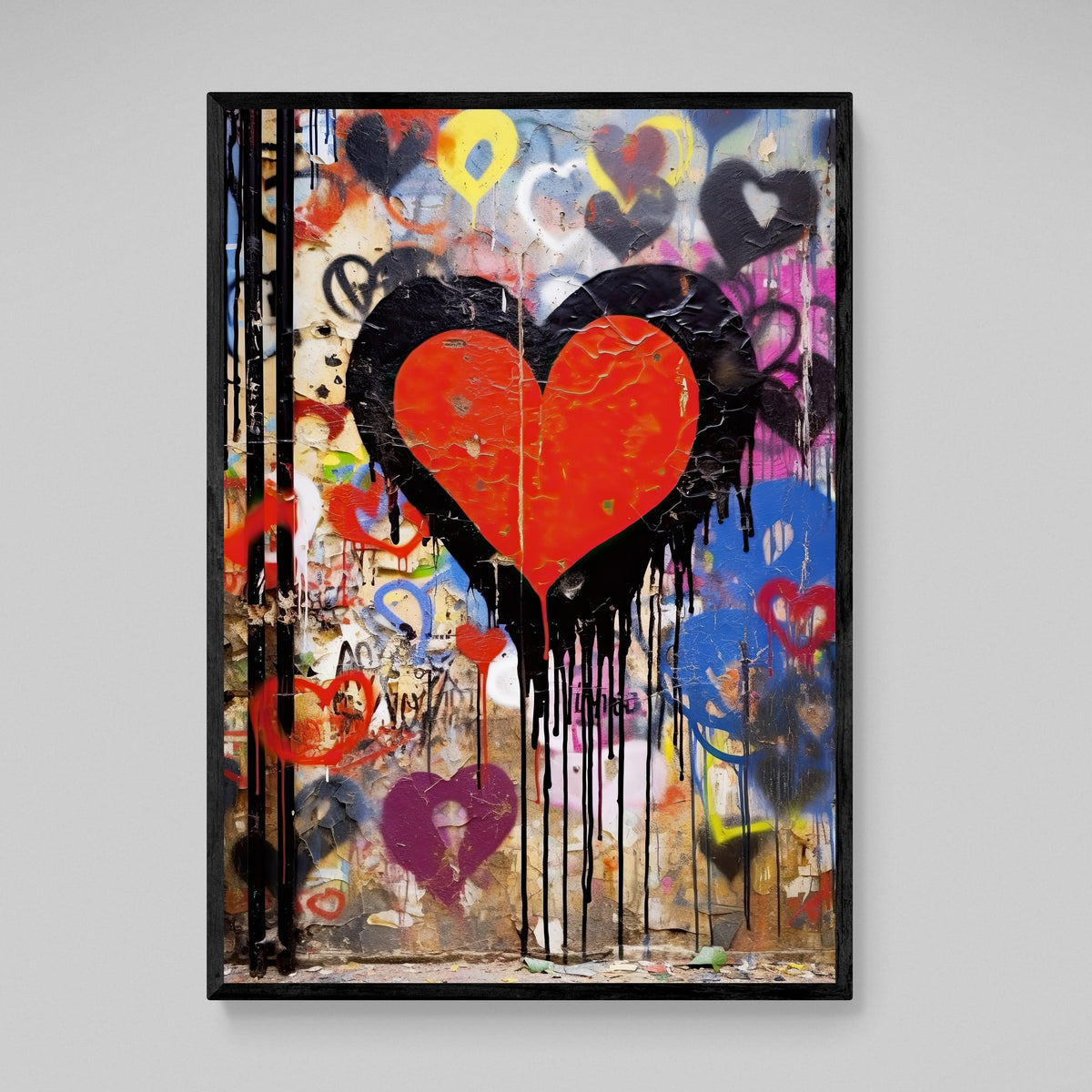 Tableau Street Art Coeur - The Art Avenue