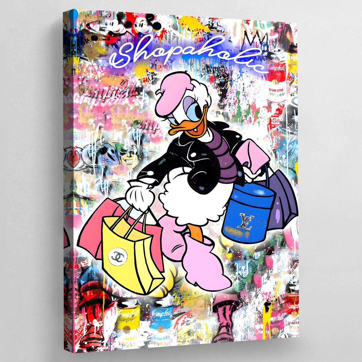 Tableau Street Art Daisy Duck - The Art Avenue