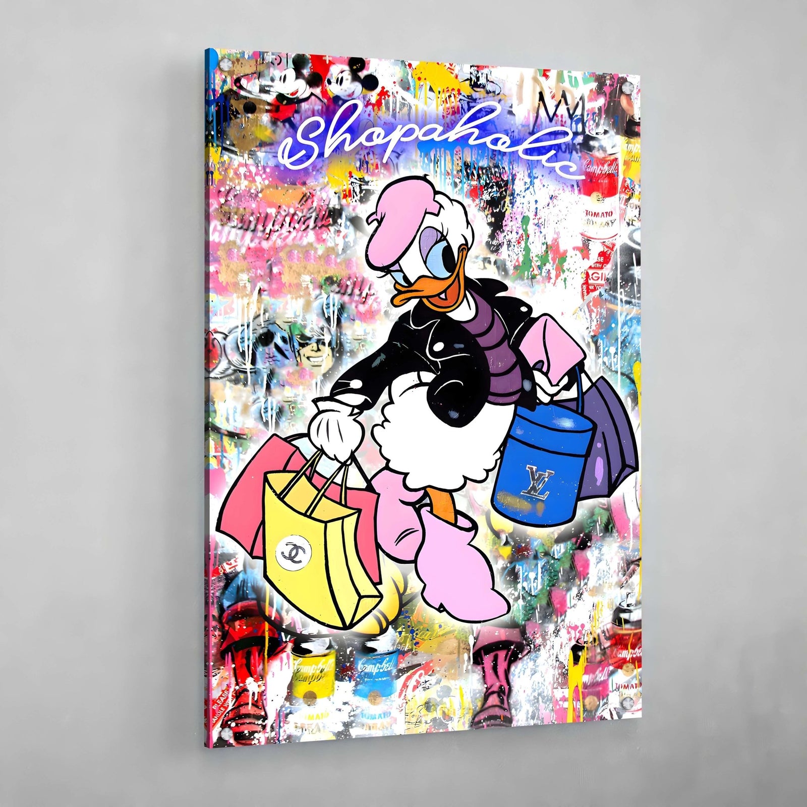 Tableau Street Art Daisy Duck - The Art Avenue