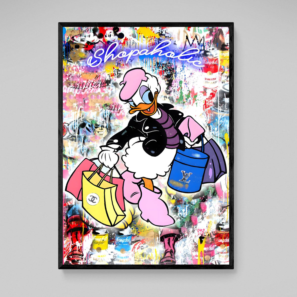 Tableau Street Art Daisy Duck - The Art Avenue