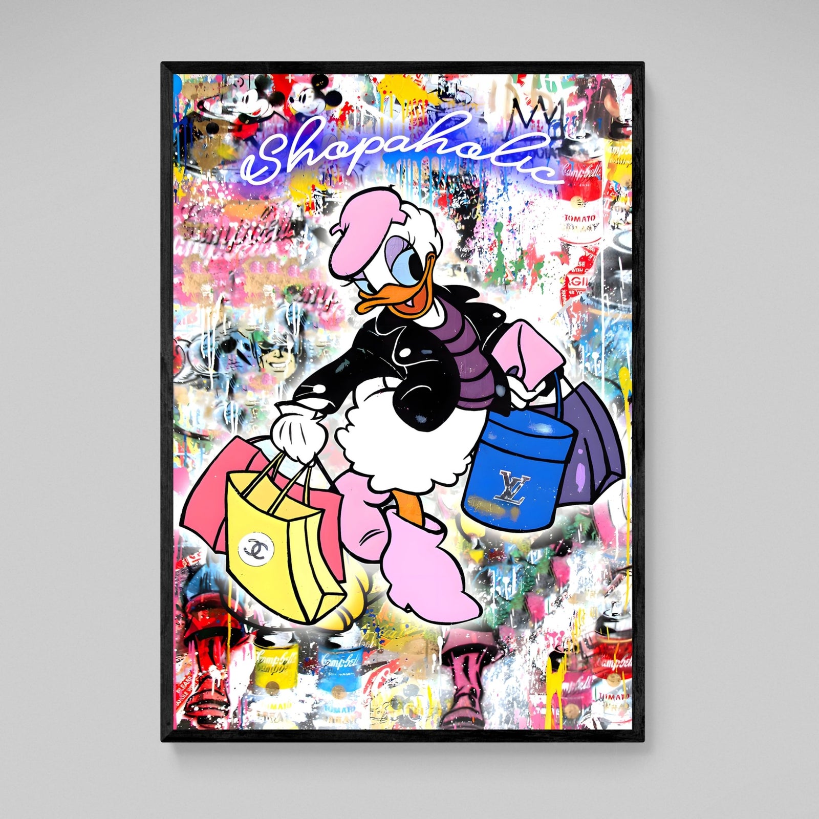 Tableau Street Art Daisy Duck - The Art Avenue