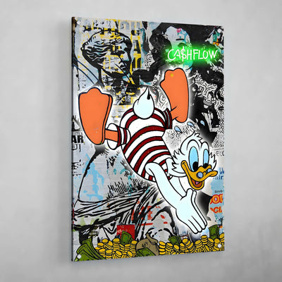 Tableau Street Art Donald Duck - The Art Avenue