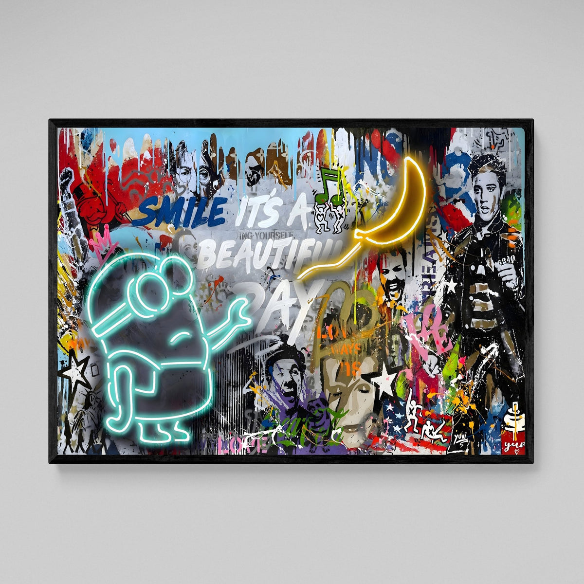 Tableau Street Art Graffiti Moderne - The Art Avenue