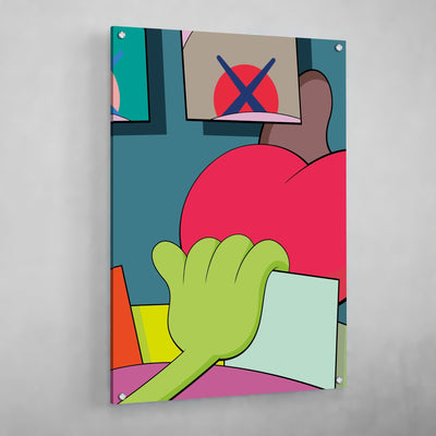 Tableau Street Art Kaws - The Art Avenue