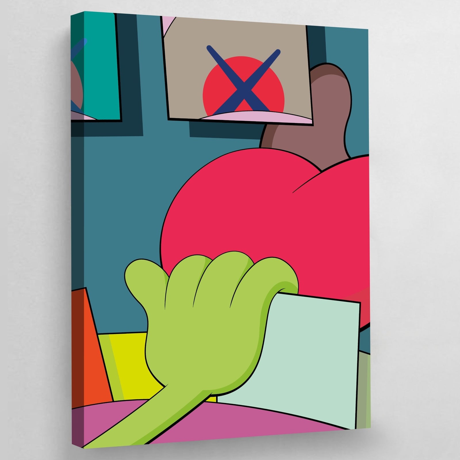 Tableau Street Art Kaws - The Art Avenue