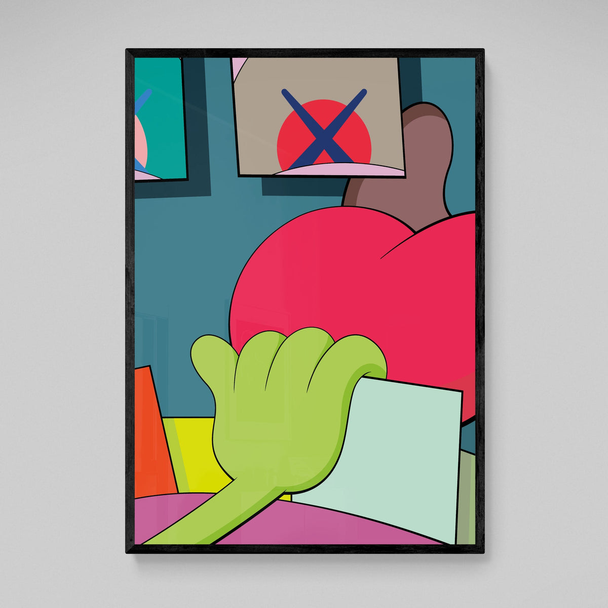 Tableau Street Art Kaws - The Art Avenue