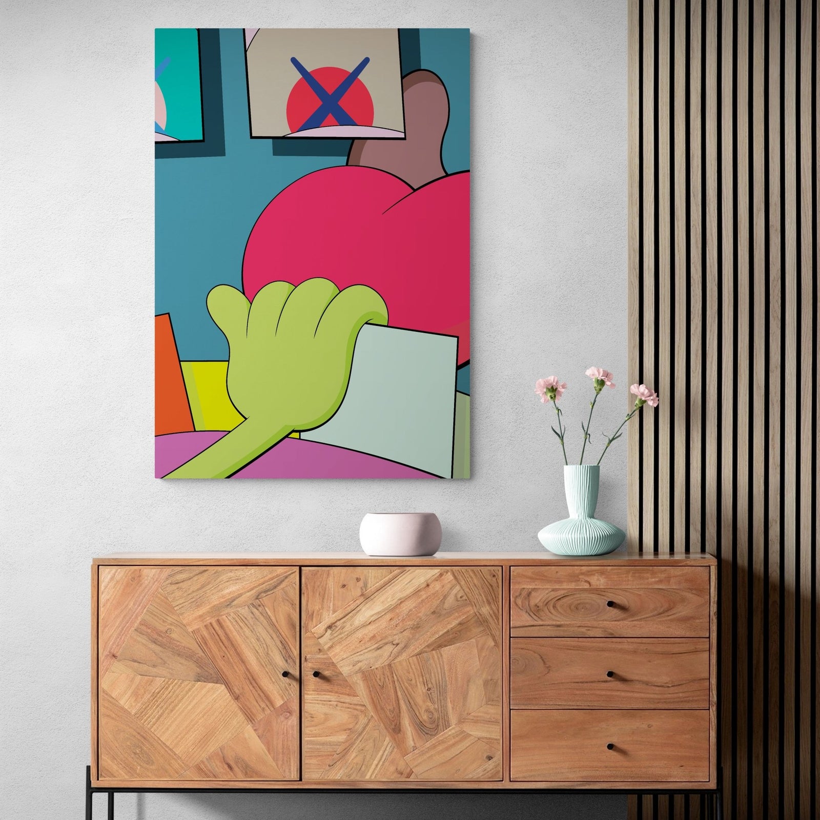 Tableau Street Art Kaws - The Art Avenue