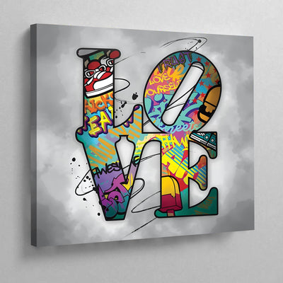 Tableau Street Art Love - The Art Avenue