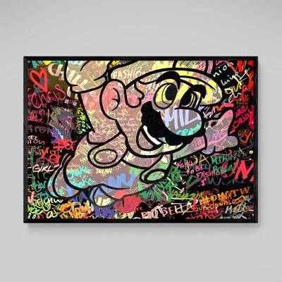 Tableau Street Art Mario - The Art Avenue
