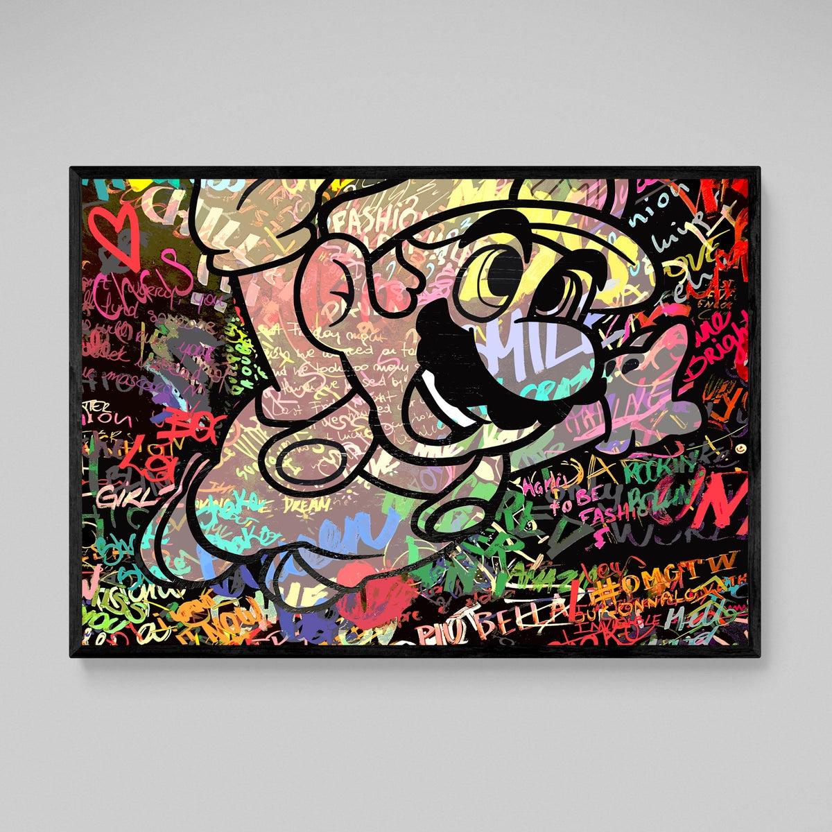 Tableau Street Art Mario - The Art Avenue