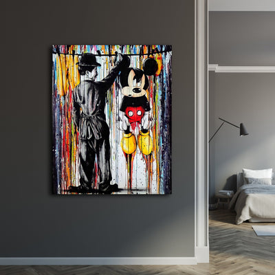 Tableau Street Art Mickey - The Art Avenue