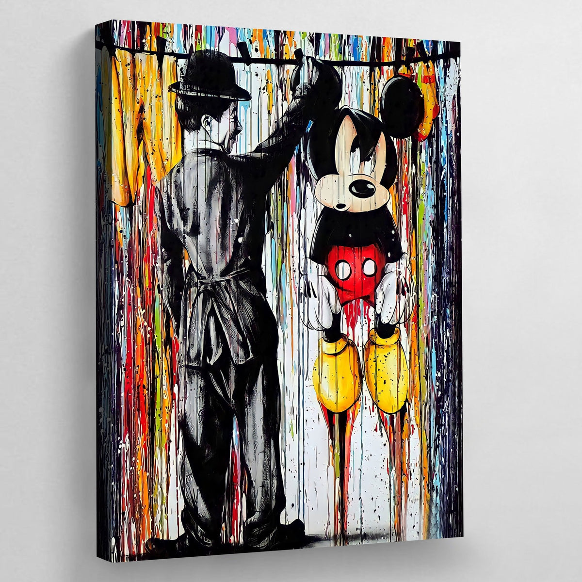 Tableau Street Art Mickey - The Art Avenue