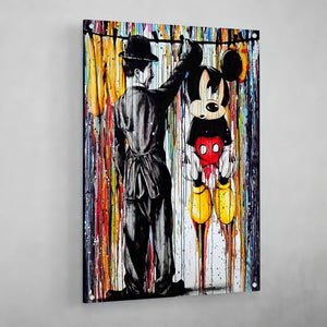 Tableau Street Art Mickey - The Art Avenue
