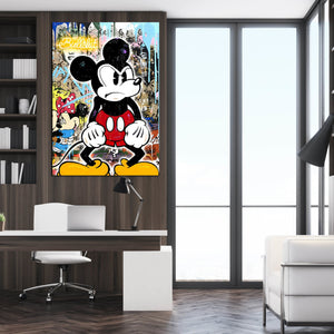 Tableau Street Art Mickey Mouse - The Art Avenue