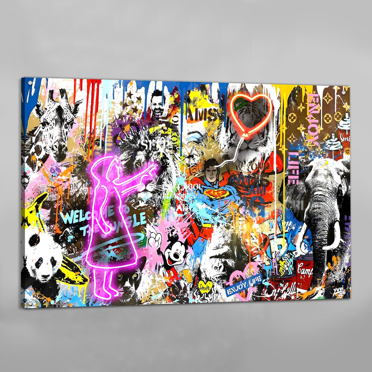 Tableau Street Art Moderne Graffiti - The Art Avenue