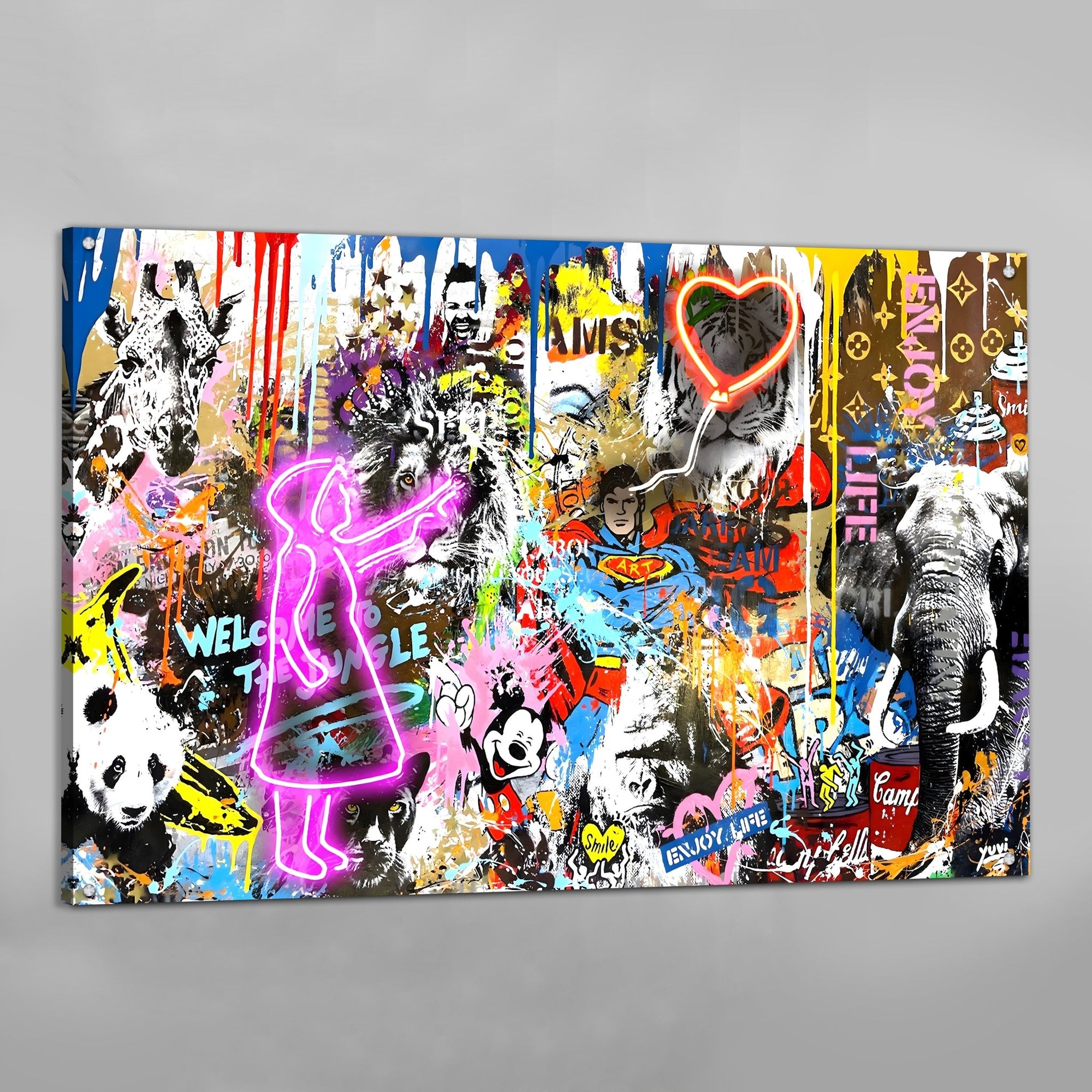 Tableau Street Art Moderne Graffiti | The Art Avenue