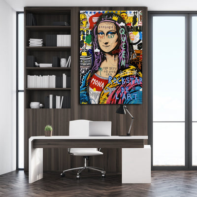 Tableau Street Art Joconde Moderne - The Art Avenue