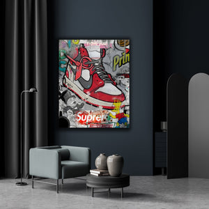 Tableau Street Art Nike - The Art Avenue
