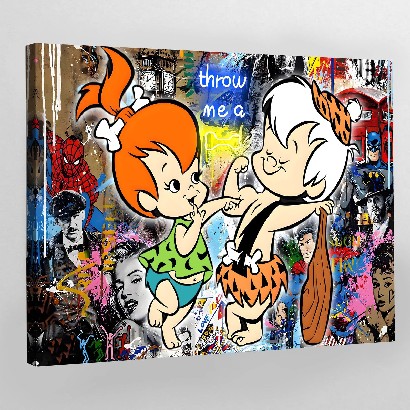 Tableau Street Art Pierrafeu - The Art Avenue