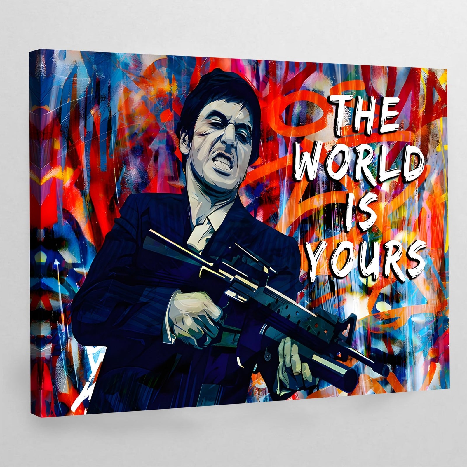 Tableau Street Art Scarface - The Art Avenue