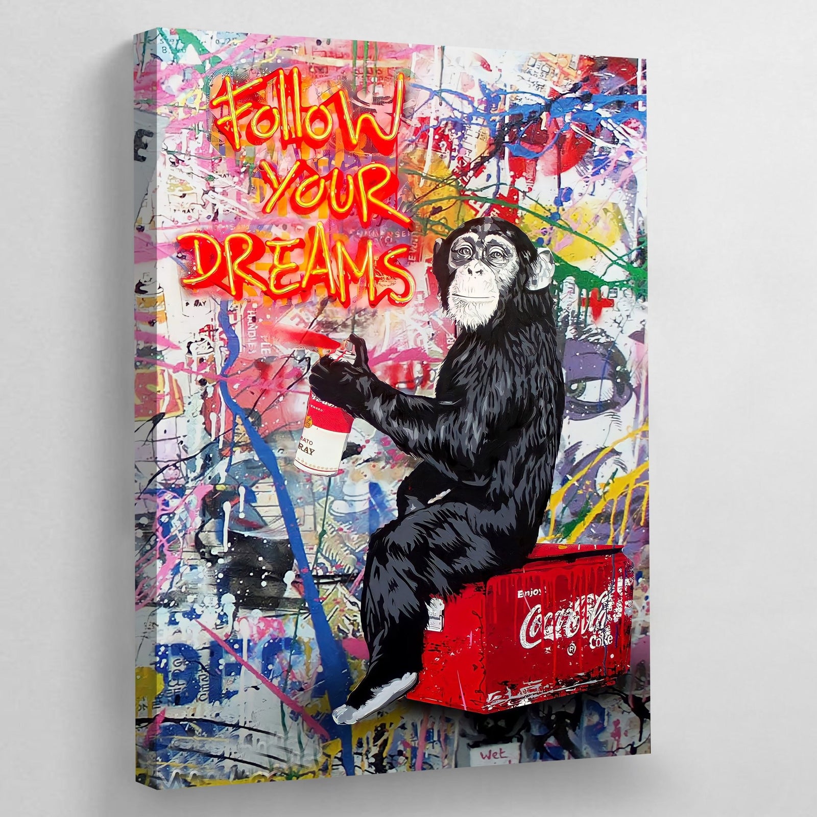 Tableau Street Art Singe - The Art Avenue