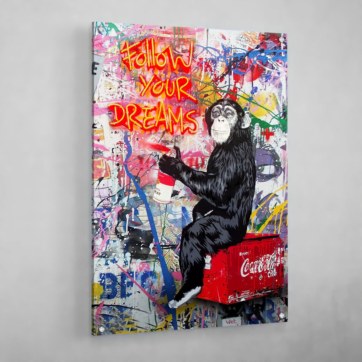 Tableau Street Art Singe - The Art Avenue