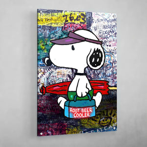 Tableau Street Art Snoopy - The Art Avenue