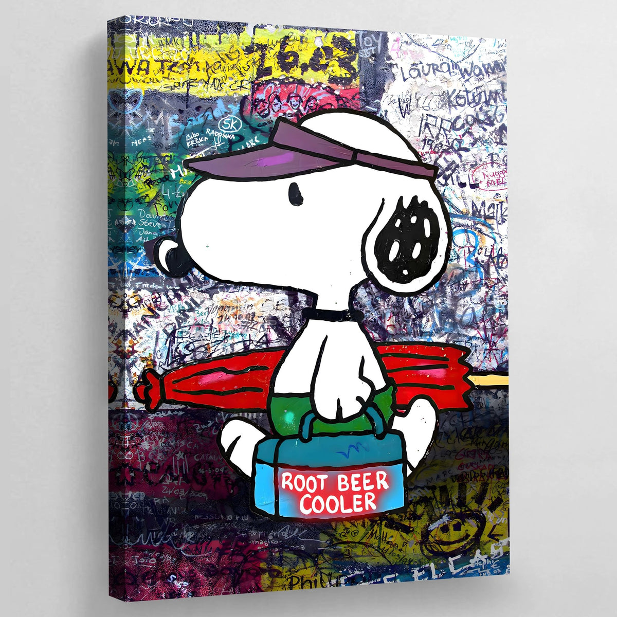 Tableau Street Art Snoopy - The Art Avenue